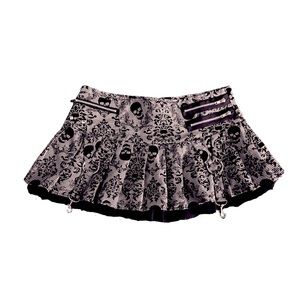 Skull Mini Skirt